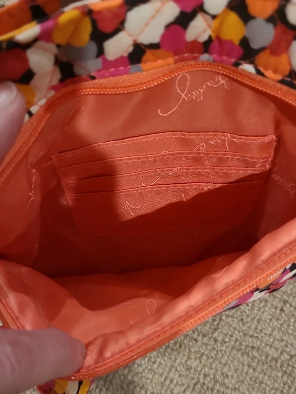 Vera Bradley Multi-Color Dot Crossbody Bag